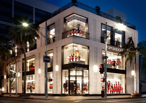 burberry shop beverly hills